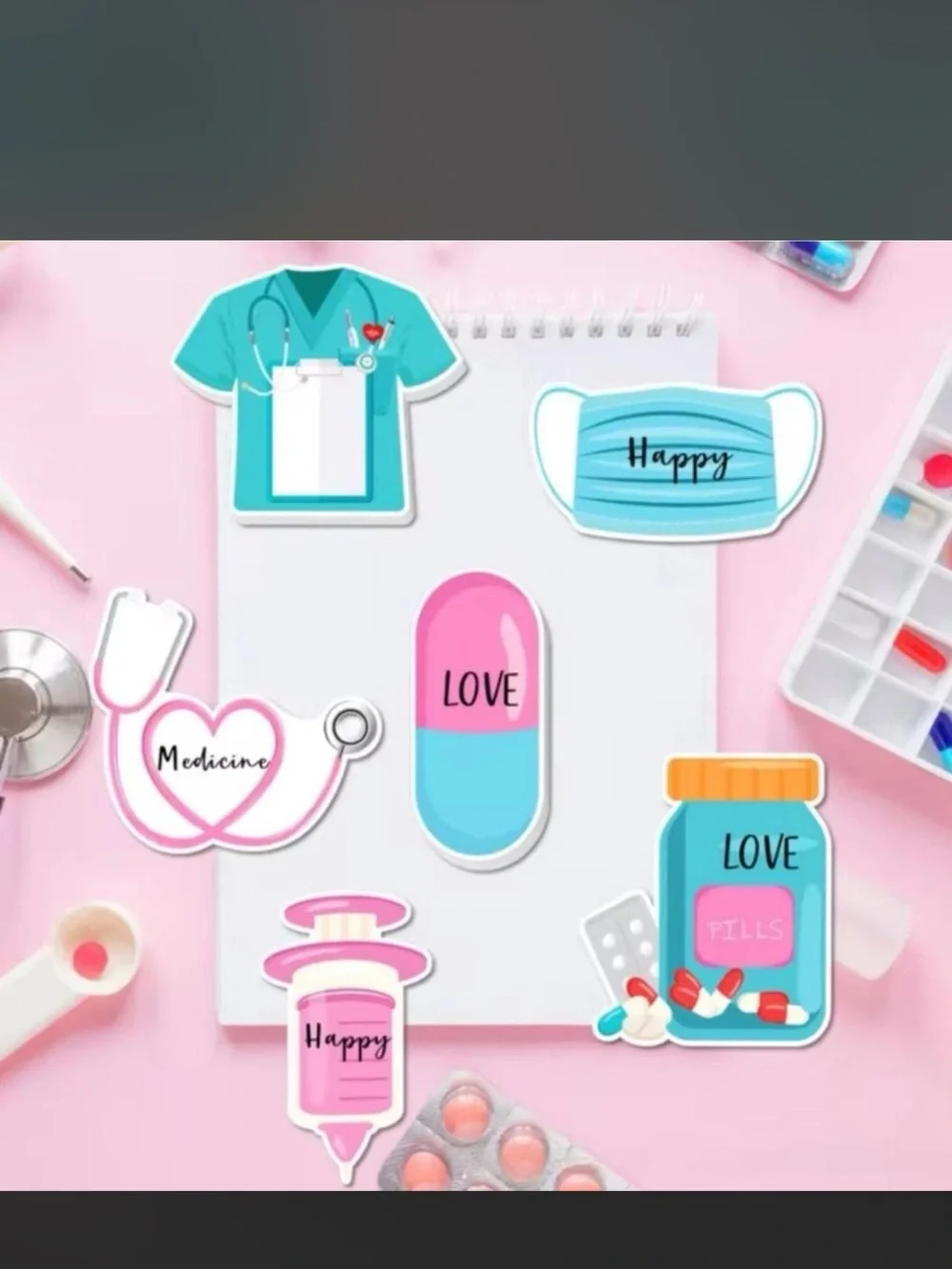 $1 At Random Medical memo Note Pad $1 WITH ANY 10 ORDER OR MORE